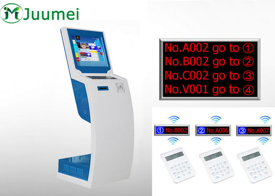 Smart Queue Management Ticket Dispenser Easy Operation With Voice