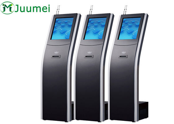 17 Inch Wireless Queue Ticket Dispenser Machine Commercial Digital For Bank