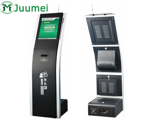 22 Inch Touch Screen Number Calling System Paging Steel Cabinet